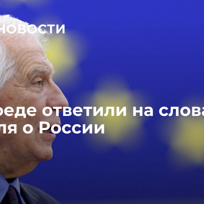 В Совфеде ответили на слова Борреля о России