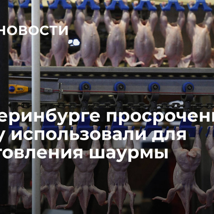 В Екатеринбурге просроченную курицу использовали для приготовления шаурмы