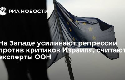 На Западе усиливают репрессии против критиков Израиля, считают эксперты ООН