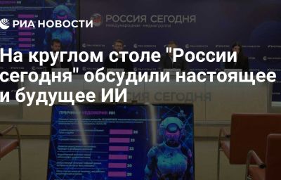 На круглом столе "России сегодня" обсудили настоящее и будущее ИИ