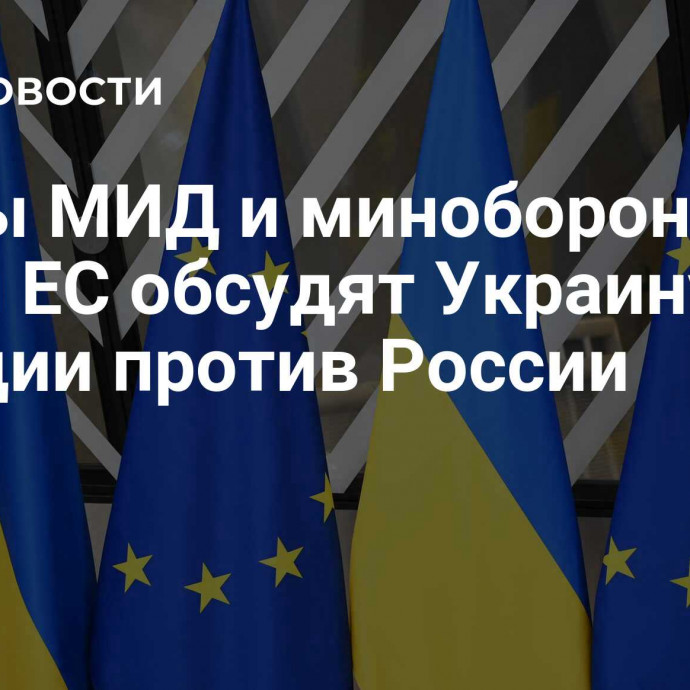 Главы МИД и минобороны стран ЕС обсудят Украину и санкции против России