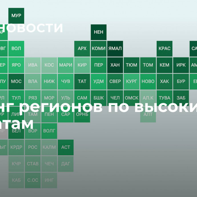 Рейтинг регионов по высоким зарплатам