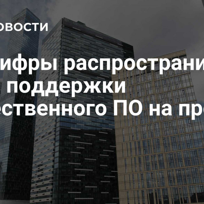 Минцифры распространит меры поддержки отечественного ПО на проекты с ИИ