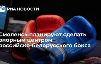 Смоленск планируют сделать опорным центром российско-белорусского бокса