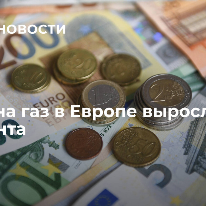 Цены на газ в Европе выросли на 2 процента