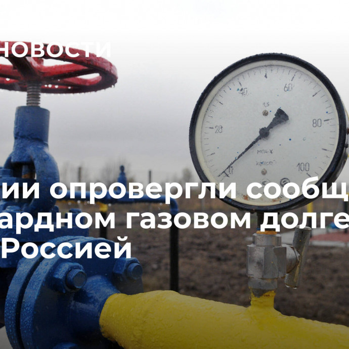 В Турции опровергли сообщения о миллиардном газовом долге перед Россией