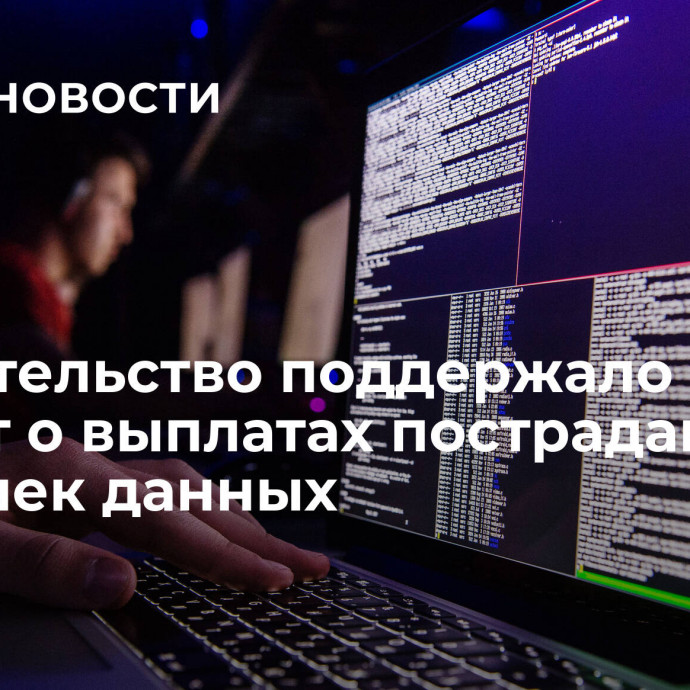 Правительство поддержало проект о выплатах пострадавшим от утечек данных