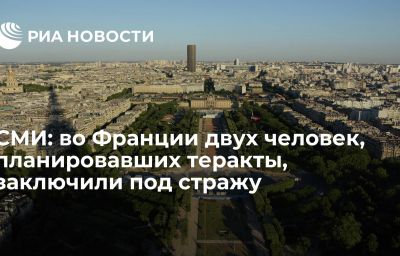 СМИ: во Франции двух человек, планировавших теракты, заключили под стражу