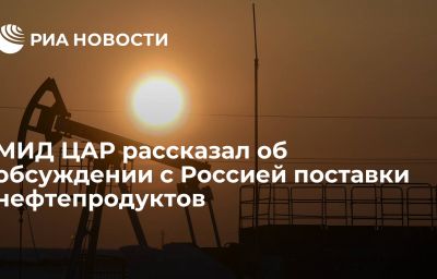 МИД ЦАР рассказал об обсуждении с Россией поставки нефтепродуктов