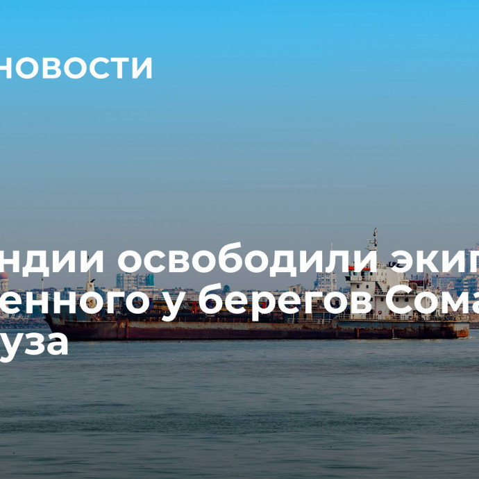 ВМС Индии освободили экипаж захваченного у берегов Сомали сухогруза