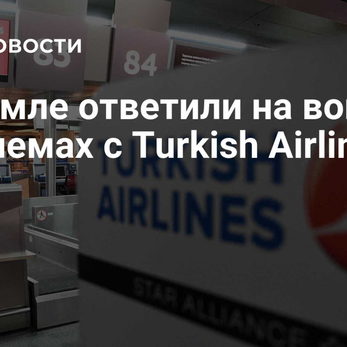 В Кремле ответили на вопрос о проблемах с Turkish Airlines