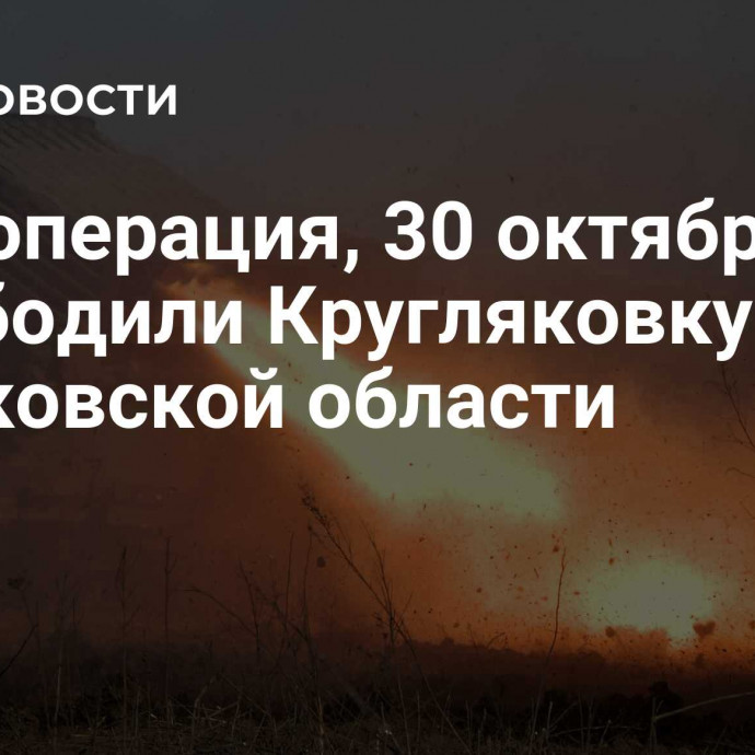 Спецоперация, 30 октября: ВС освободили Кругляковку в Харьковской области