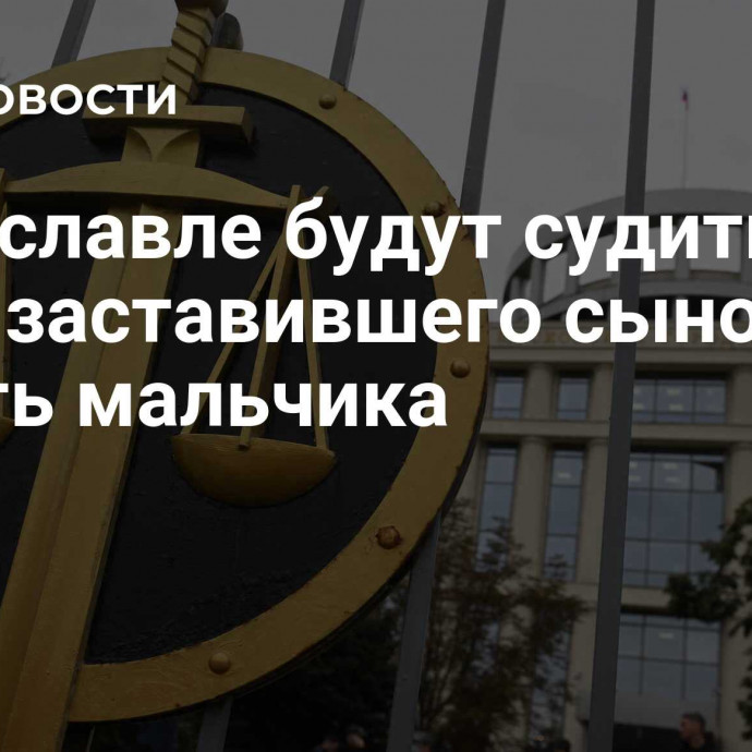 В Ярославле будут судить отца, заставившего сыновей побить мальчика