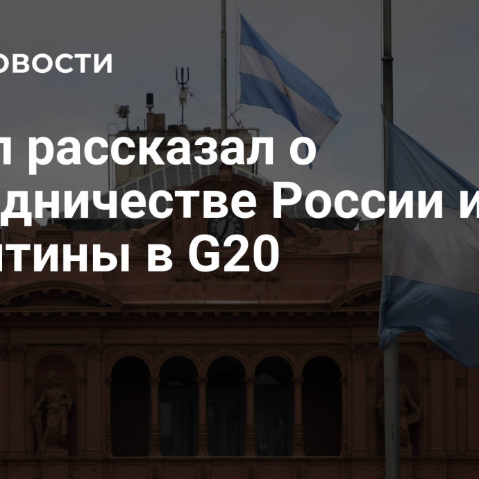 Посол рассказал о сотрудничестве России и Аргентины в G20