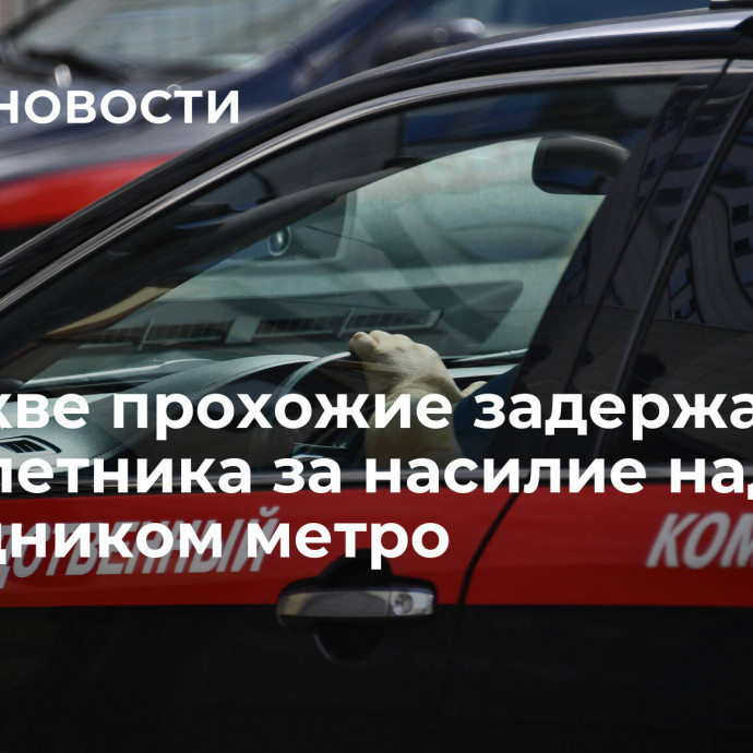 В Москве прохожие задержали безбилетника за насилие над сотрудником метро