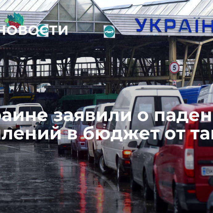 На Украине заявили о падении поступлений в бюджет от таможни