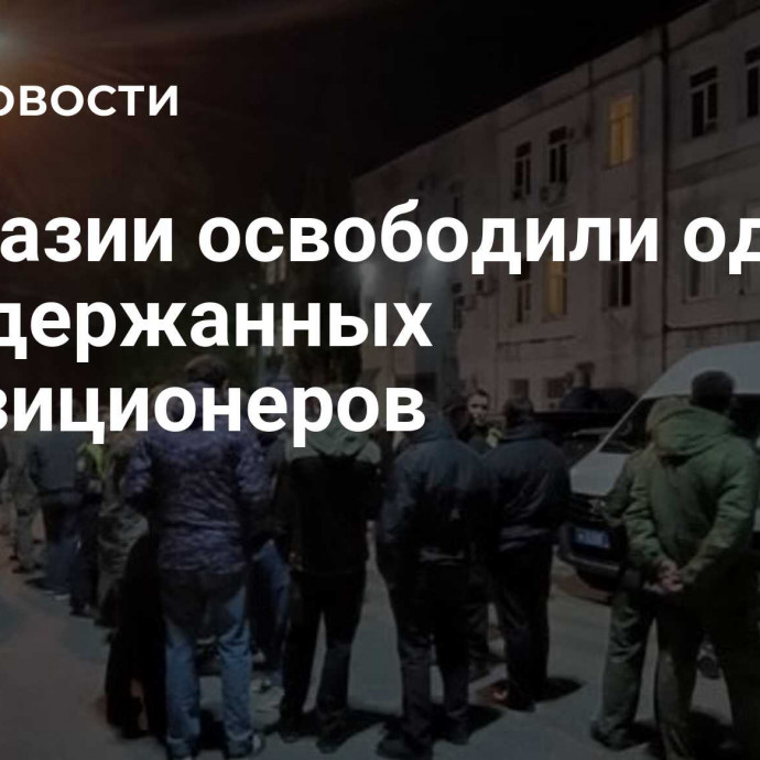 В Абхазии освободили одного из задержанных оппозиционеров