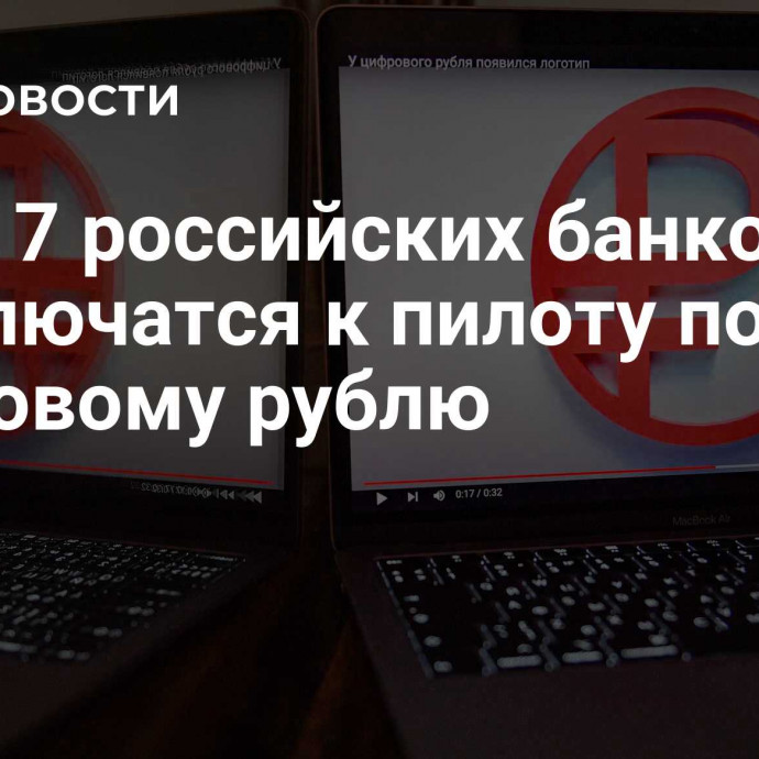 Еще 17 российских банков подключатся к пилоту по цифровому рублю