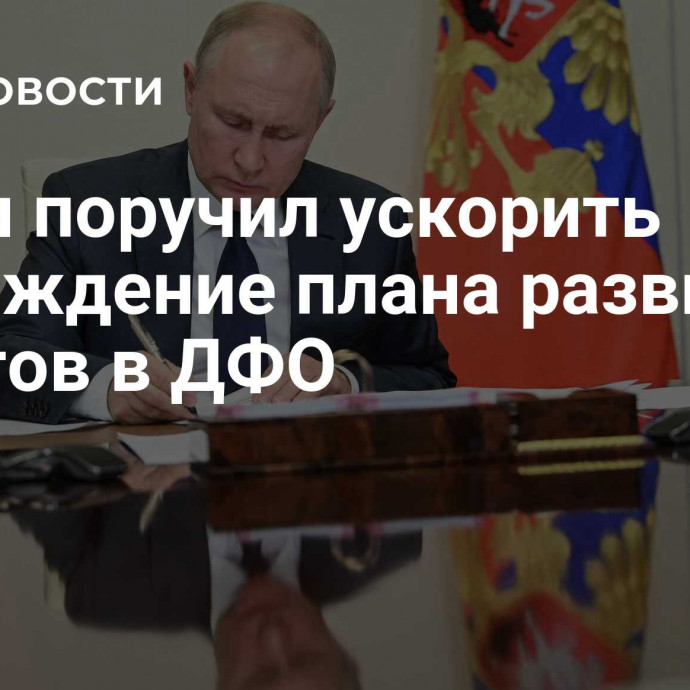 Путин поручил ускорить утверждение плана развития полетов в ДФО