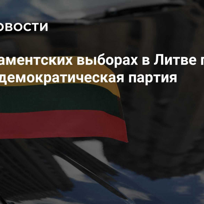 На парламентских выборах в Литве победила социал-демократическая партия