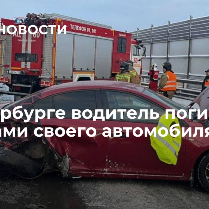 В Петербурге водитель погиб под колесами своего автомобиля