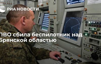 ПВО сбила беспилотник над Брянской областью