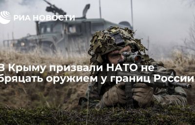 В Крыму призвали НАТО не бряцать оружием у границ России