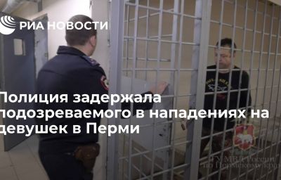 Полиция задержала подозреваемого в нападениях на девушек в Перми