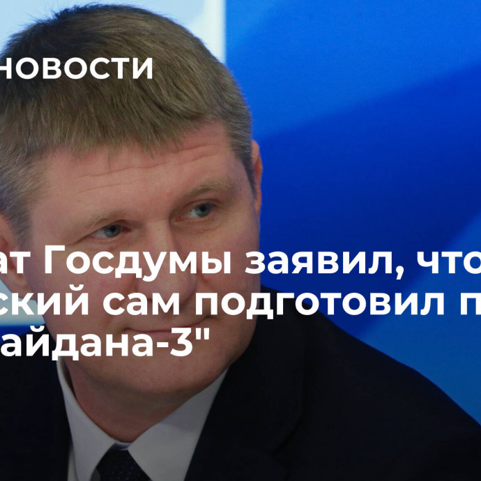 Депутат Госдумы заявил, что Зеленский сам подготовил почву для 