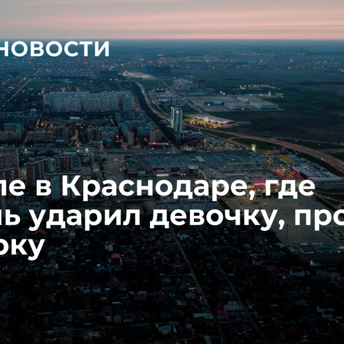 В школе в Краснодаре, где учитель ударил девочку, проводят проверку