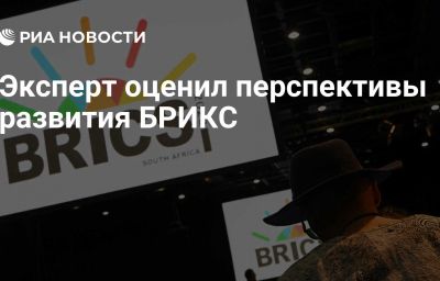 Эксперт оценил перспективы развития БРИКС