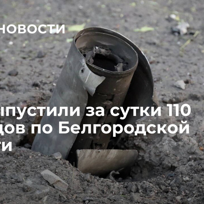 ВСУ выпустили за сутки 110 снарядов по Белгородской области