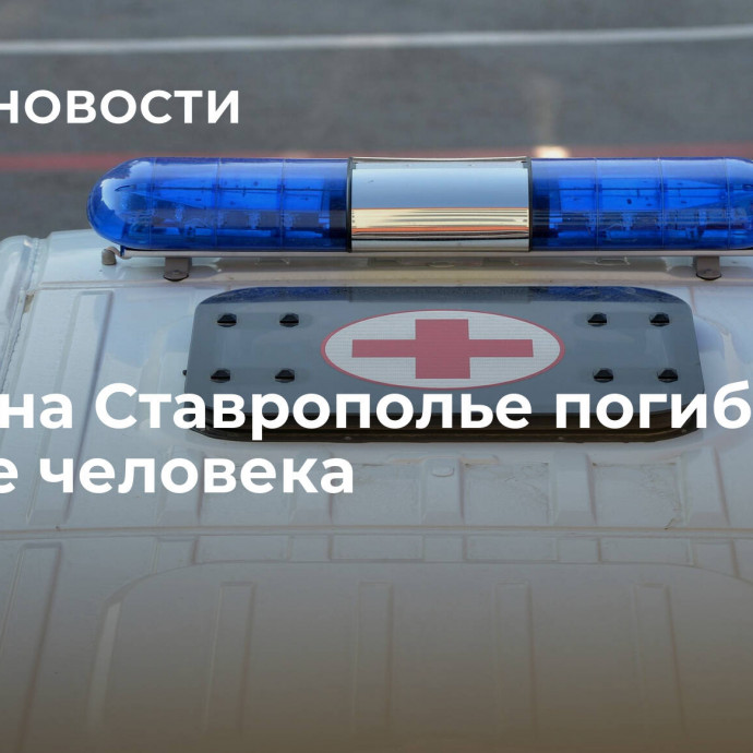 В ДТП на Ставрополье погибли четыре человека