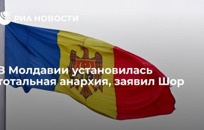 В Молдавии установилась тотальная анархия, заявил Шор