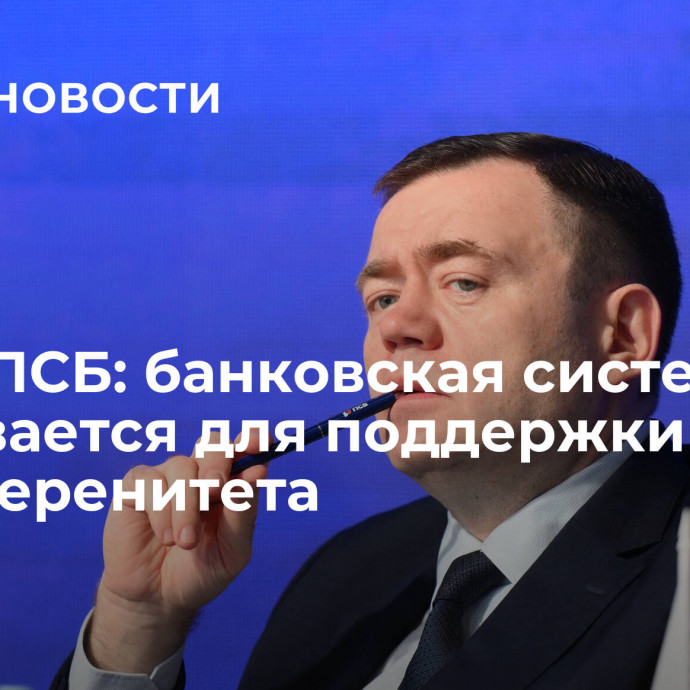 Глава ПСБ: банковская система развивается для поддержки техсуверенитета