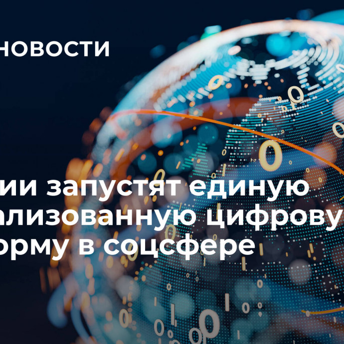 В России запустят единую централизованную цифровую платформу в соцсфере