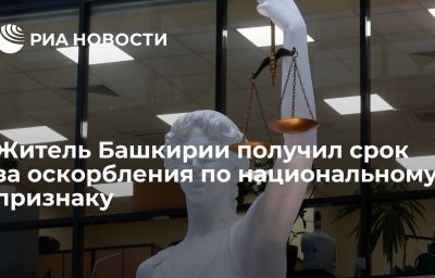 Житель Башкирии получил срок за оскорбления по национальному признаку