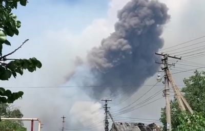 В Киевской области поражен склад с ракетами большой дальности