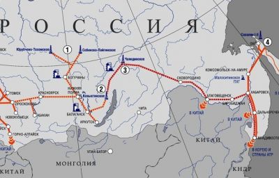 РФ и Китай подтвердили заинтересованность в реализации проекта "Сила Сибири 2"