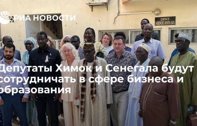 Депутаты Химок и Сенегала будут сотрудничать в сфере бизнеса и образования