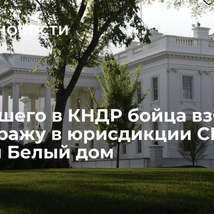 Бежавшего в КНДР бойца взяли под стражу в юрисдикции США, заявил Белый дом