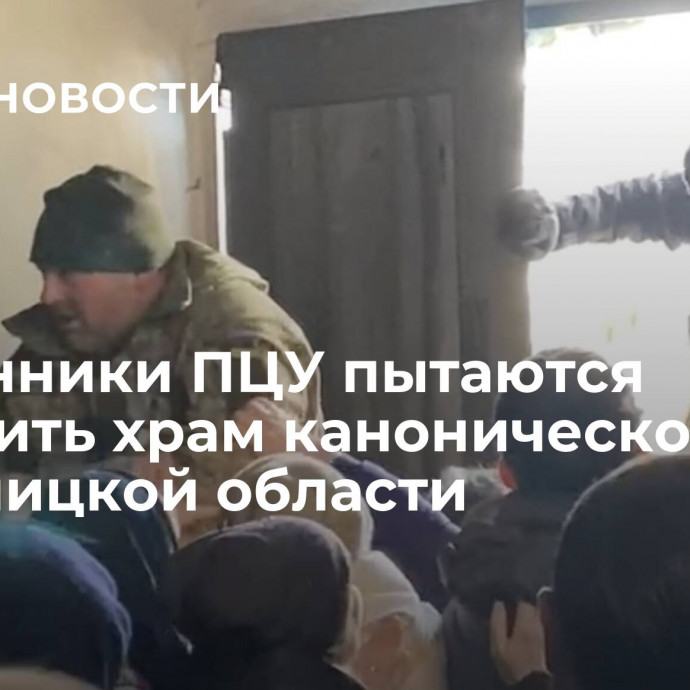 Сторонники ПЦУ пытаются захватить храм канонической УПЦ в Винницкой области