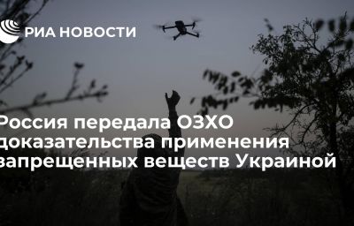 Россия передала ОЗХО доказательства применения запрещенных веществ Украиной