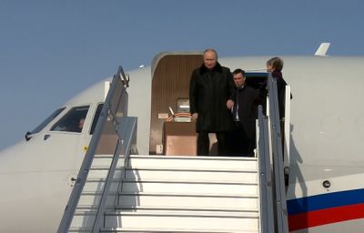 Путин прибыл в Ставрополь