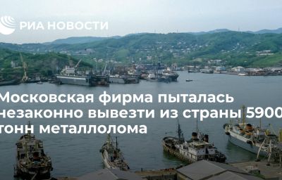 Московская фирма пыталась незаконно вывезти из страны 5900 тонн металлолома