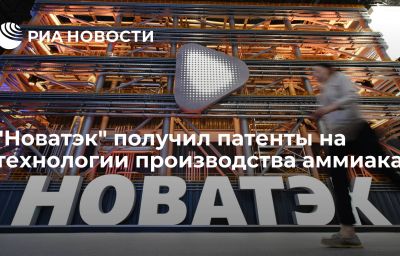 "Новатэк" получил патенты на технологии производства аммиака