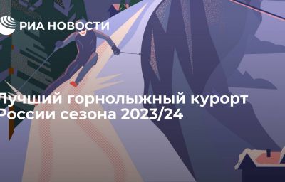 Лучший горнолыжный курорт России сезона 2023/24