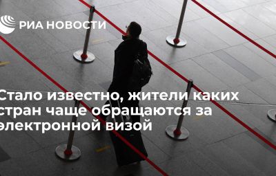 Стало известно, жители каких стран чаще обращаются за электронной визой