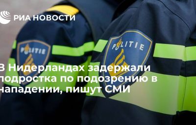 В Нидерландах задержали подростка по подозрению в нападении, пишут СМИ