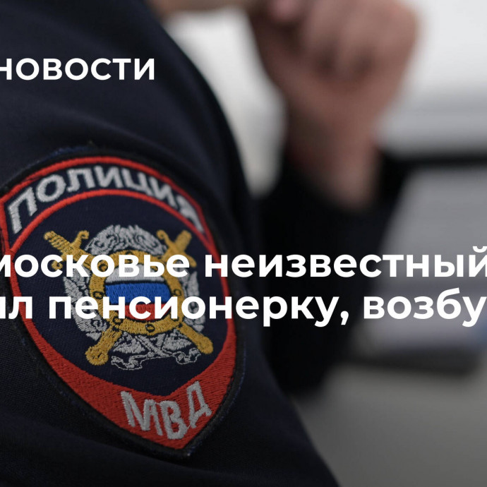 В Подмосковье неизвестный похитил пенсионерку, возбуждено дело